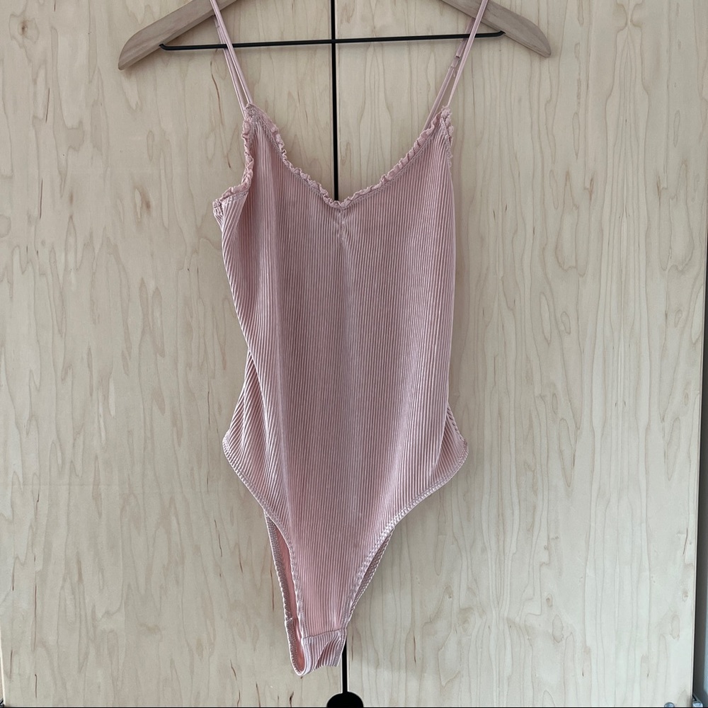 Out From Under Rose Gold Bodysuit